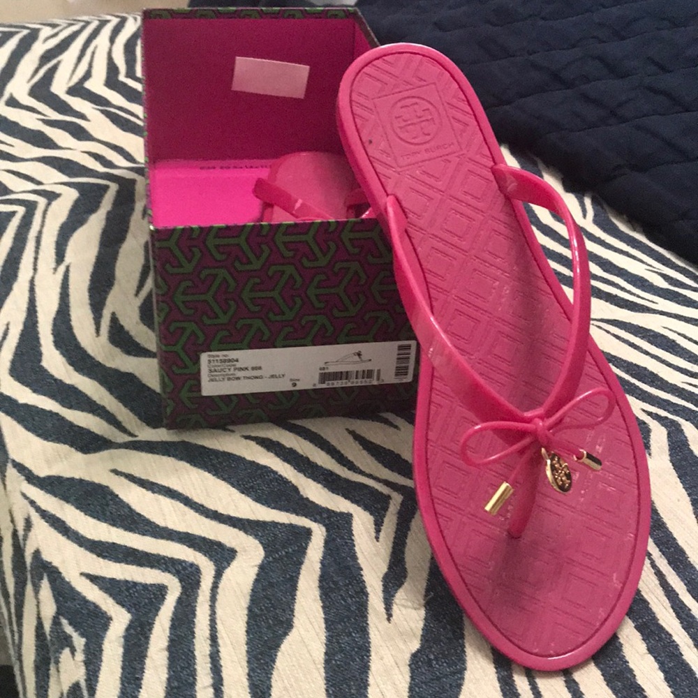 Tory Burch Jelly Bow Thong